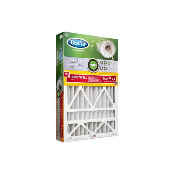 Freudenberg Filtration Technologies 16x25x4 Pleated Air Filter HW1625-8R - main